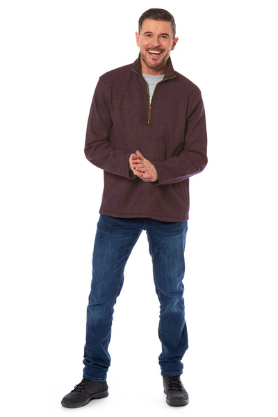 Mens Quarter Zip Jumper (4219)