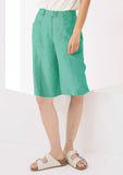 Ladies Linen Short Wide Leg (4290)