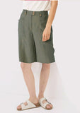 Ladies Linen Short Wide Leg (4290)