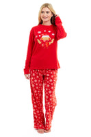 Ladies Micro Fleece PJ Set (21943)