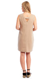 Ladies Linen Sleeveless Dress (3916)