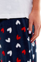 Ladies Slogan Short-Pant PJ Set (21933)