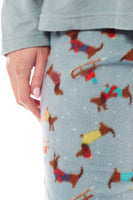 Ladies Micro Fleece PJ Set (21943)