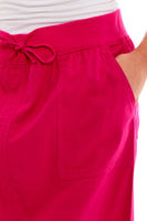 Ladies Linen A-line Skirt (3914)